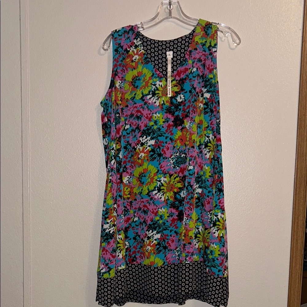 Uncle Frank Blue Pink Sleeveless Sundress